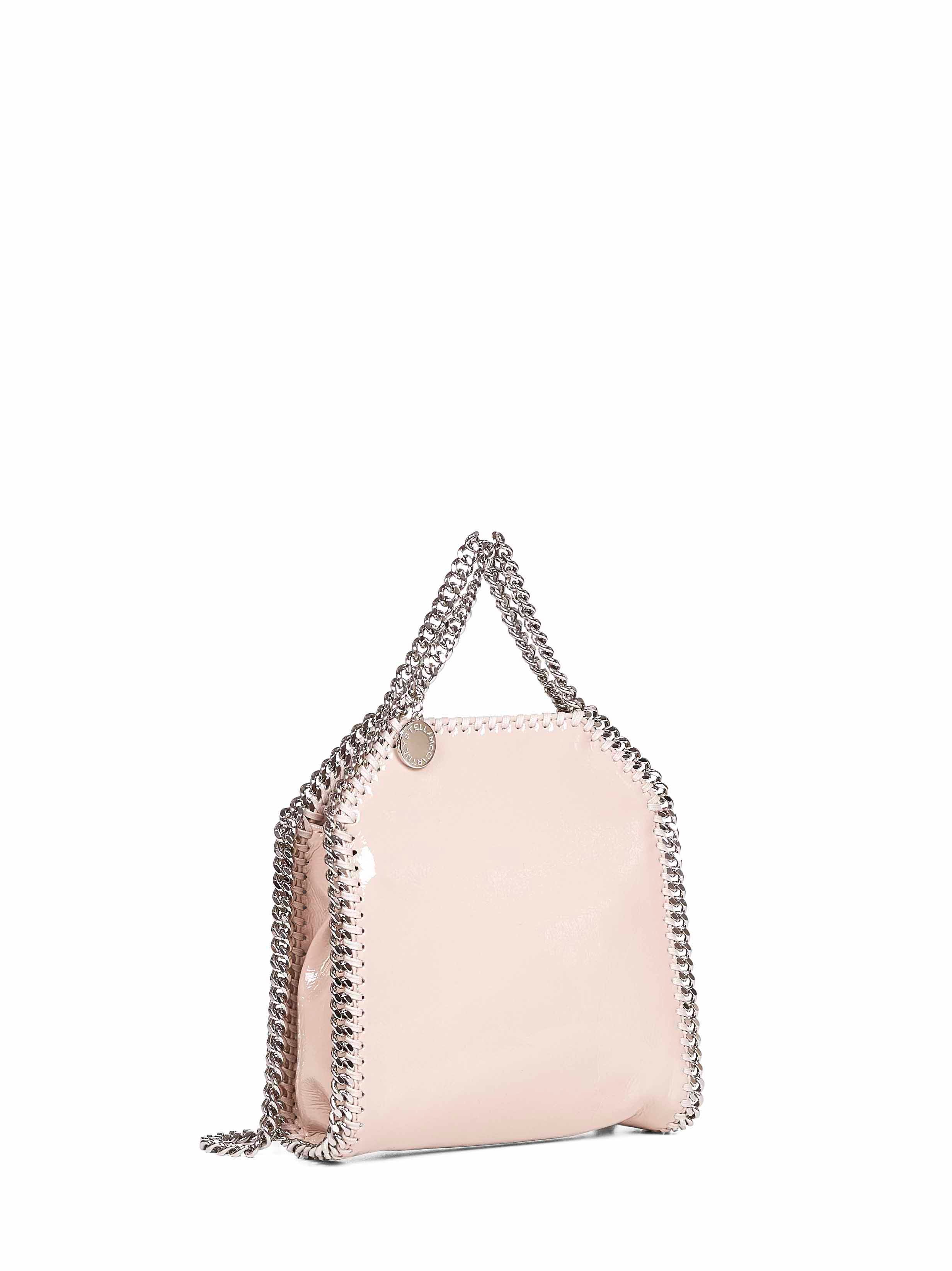 STELLA MCCARTNEY Stella Mccartney Women Blush Falabella Tiny Tote Bag