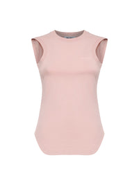 THE ATTICO The Attico Women Rose Cotton Jersey "Reese" Tank Top