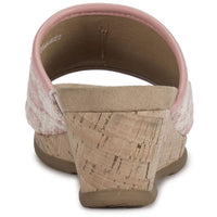 FLOSSEY Womens Cork Wedge Sandals