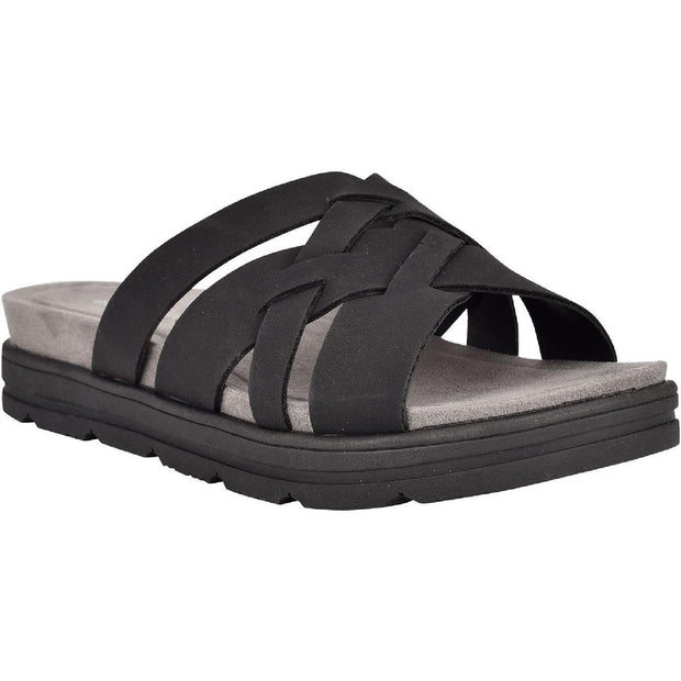 Star  Womens Strappy Open Toe Flat Sandals