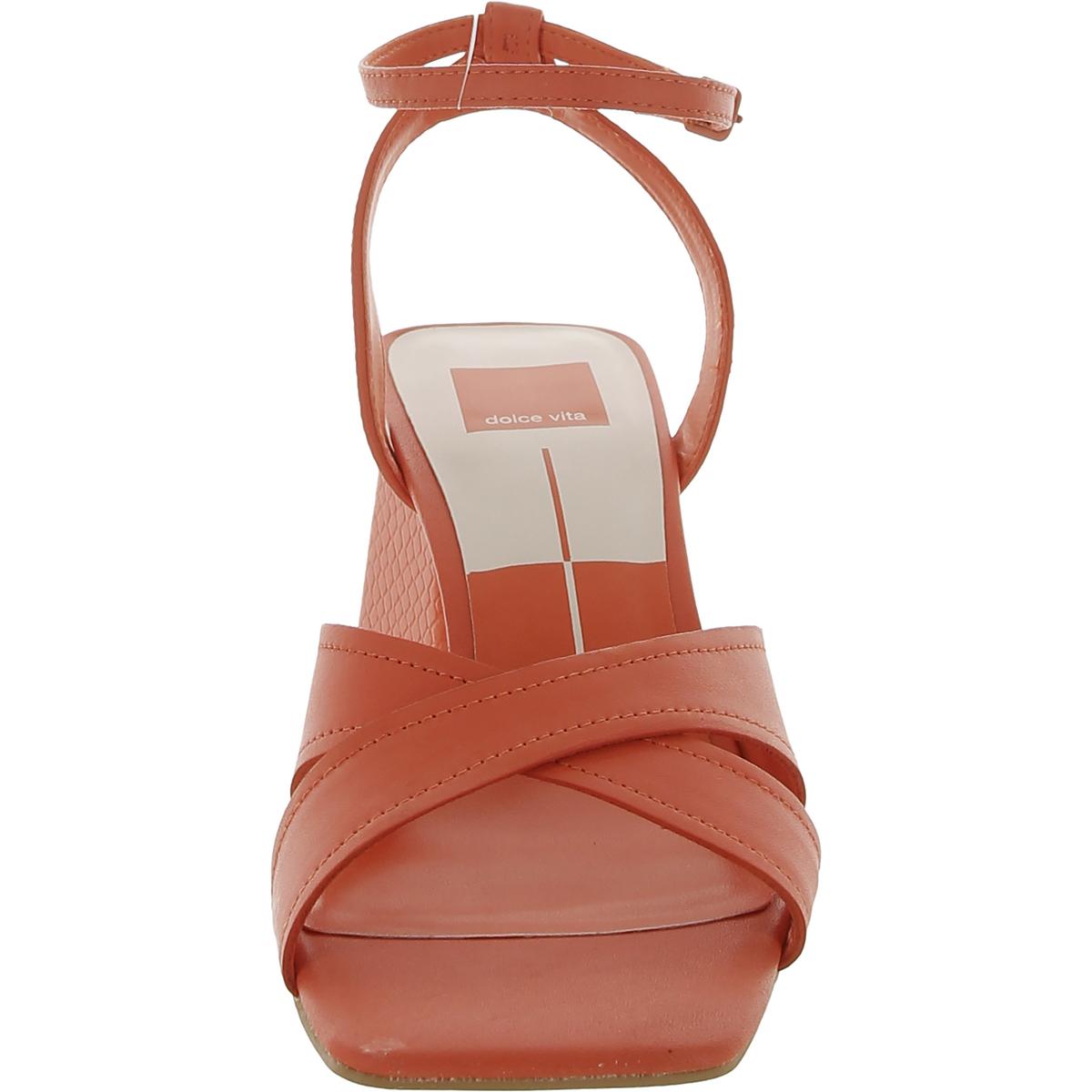 tiki Womens Leather Dressy Ankle Strap
