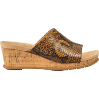 FLOSSEY Womens Cork Wedge Sandals