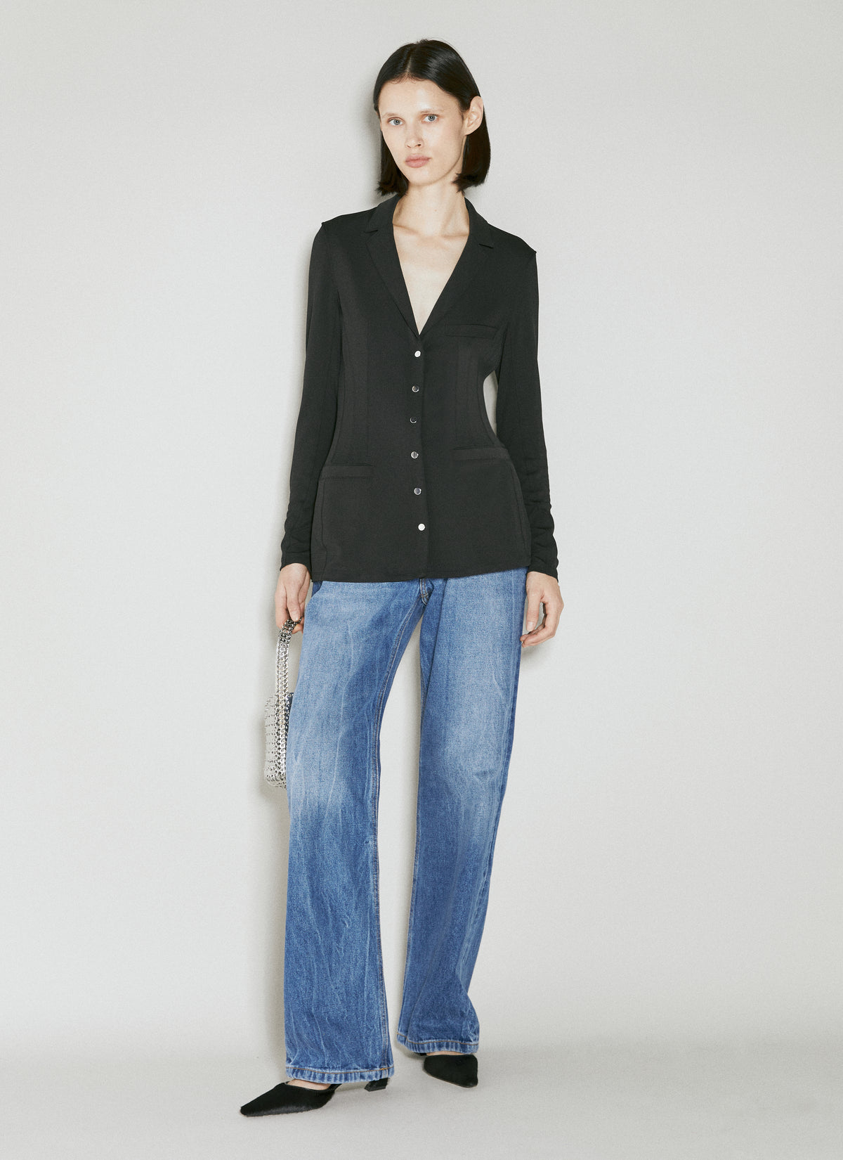 Rabanne Women Blazer Style Shirt