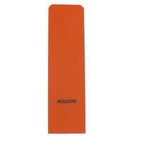 Missoni U5026 Brown/Orange Regimental 100% Silk Tie