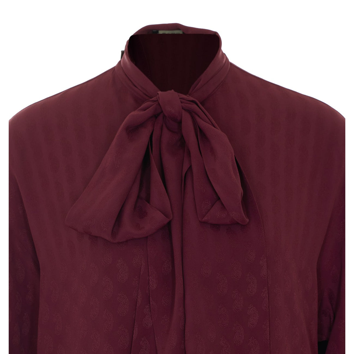 Etro Women Paisley Motif And Foulard Silk Mix Jacquard Shirt