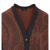 Etro Women Paisley Print Cardigan