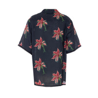 Valentino Garavani Valentino Garavani Men Papier Floral Bowling Shirt