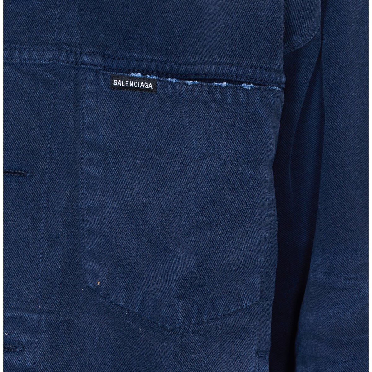 Balenciaga Balenciaga Men Patched Shirt Jacket