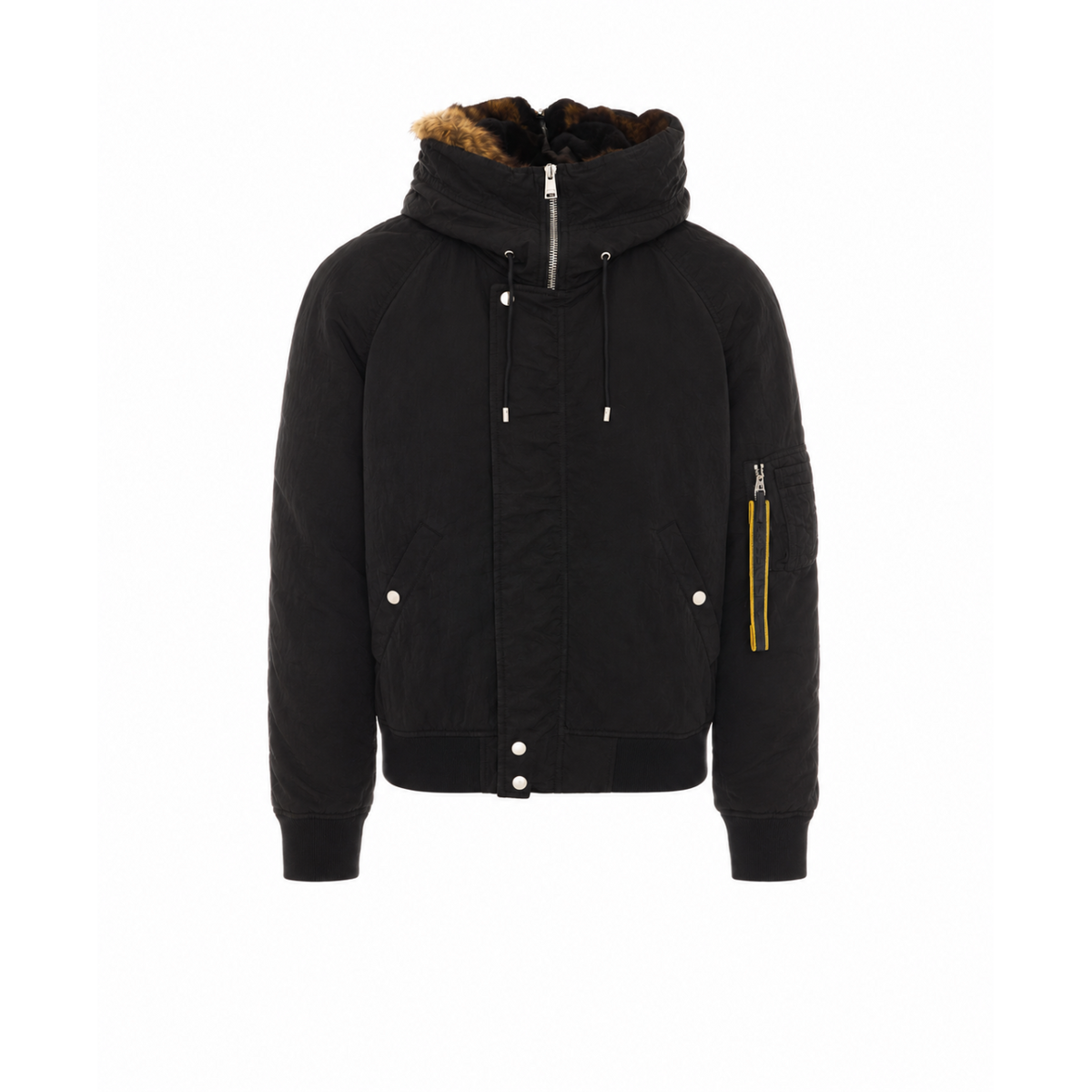 Fendi Fendi Men Patchwork Nylon Bomber Blouson