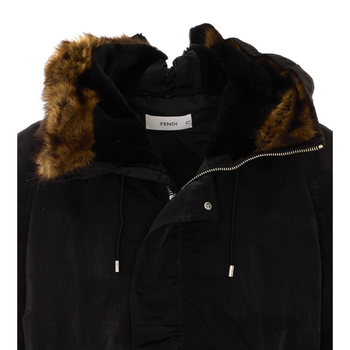 Fendi Fendi Men Patchwork Nylon Bomber Blouson