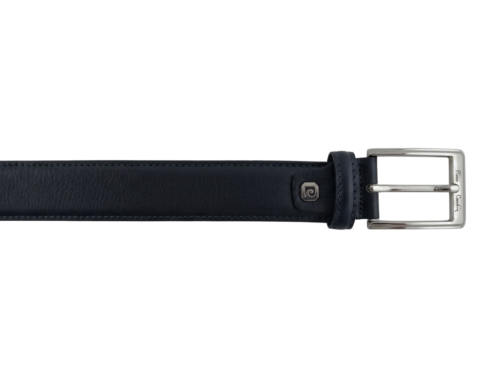 Pierre Cardin Blue Silver D-Ring Adjustable Belt Adjustable Mens Belt-42