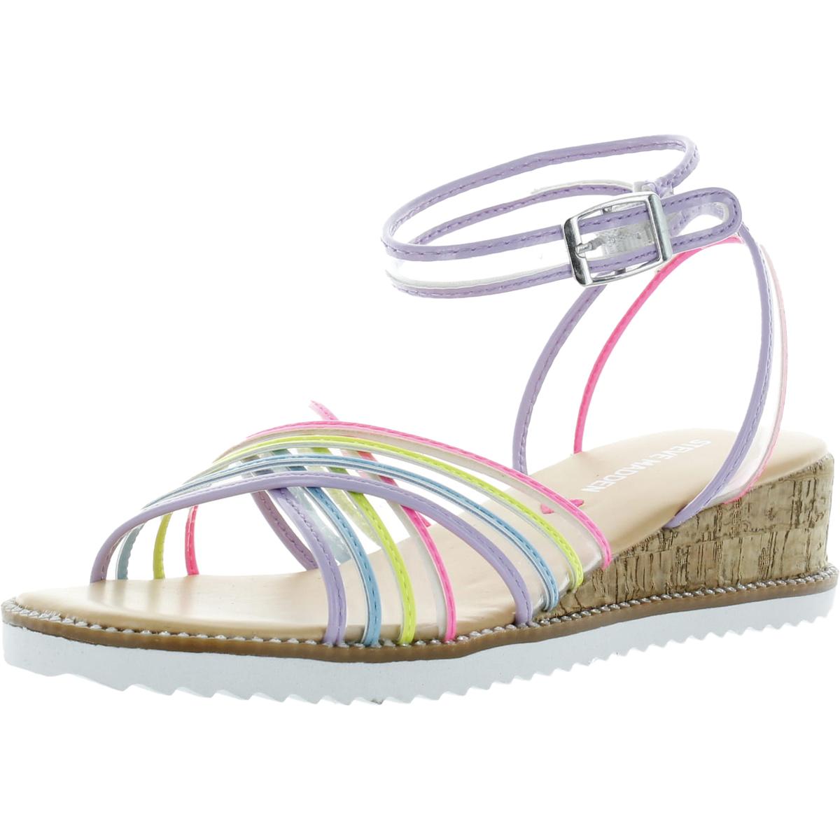 Fantasy Jr. Girls Big Kid Rhinestone Ankle Strap