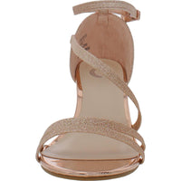 Bella Womens Glitter Heels