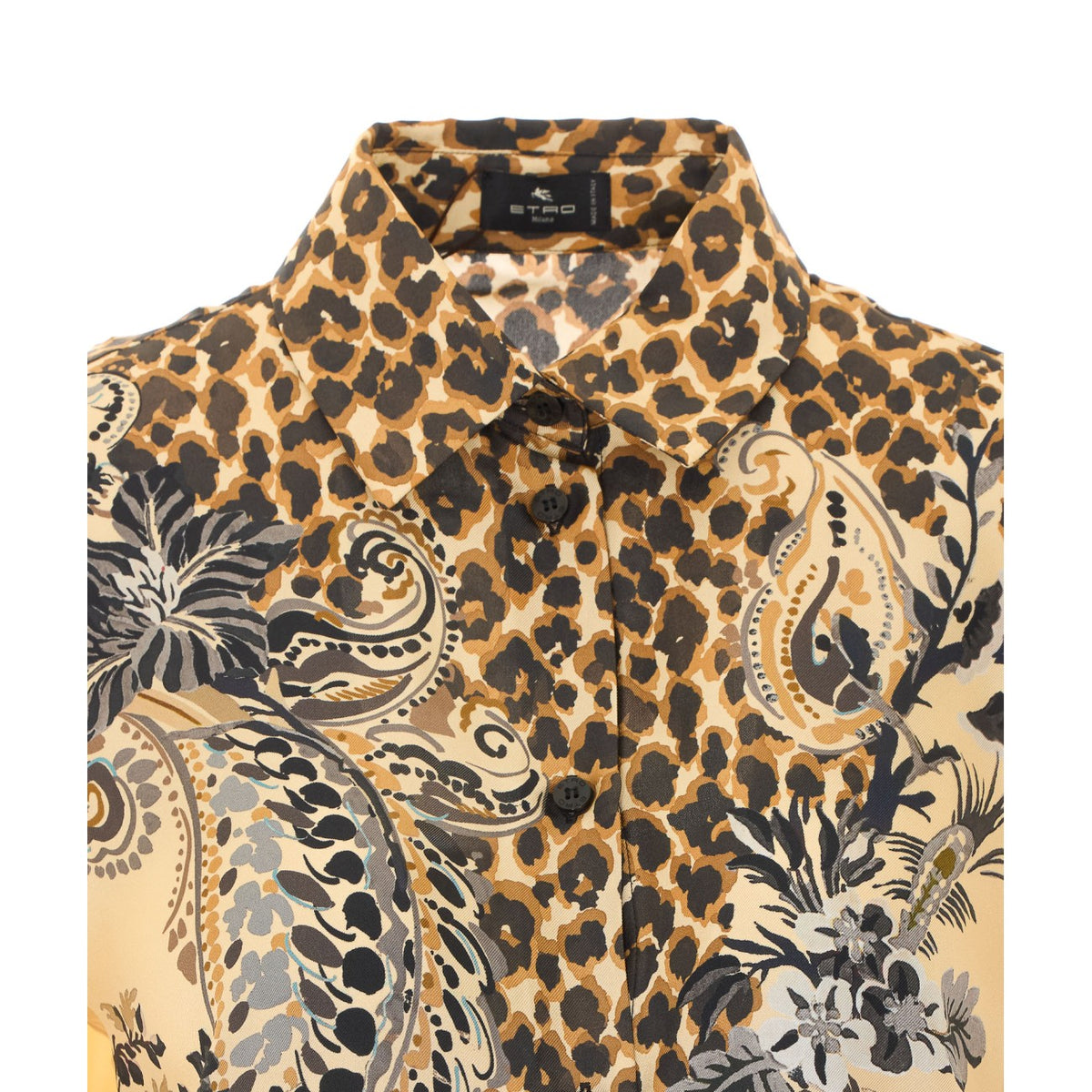 Etro Etro Women Piazzata Leopard Printed Shirt