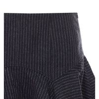 Ganni Ganni Women Pinstripe Flannel Mini Skirt