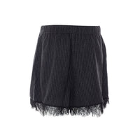Ganni Women Pinstripe Shorts