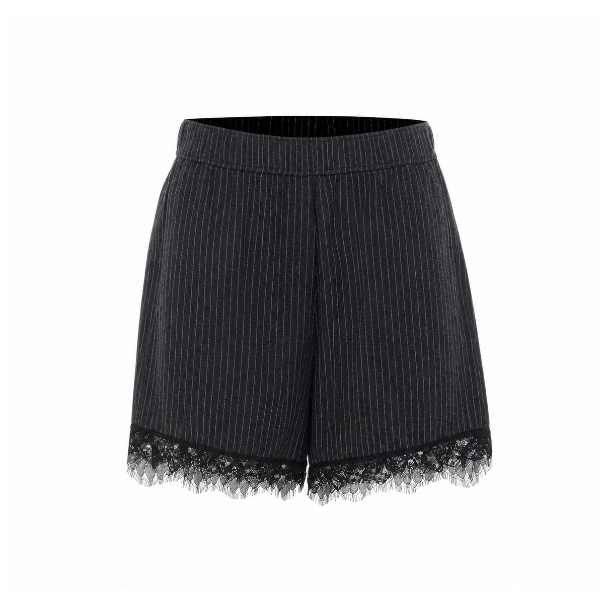Ganni Women Pinstripe Shorts
