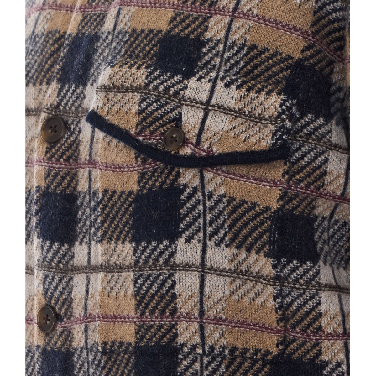 Guest In Residence Men Plaid Work Shirt