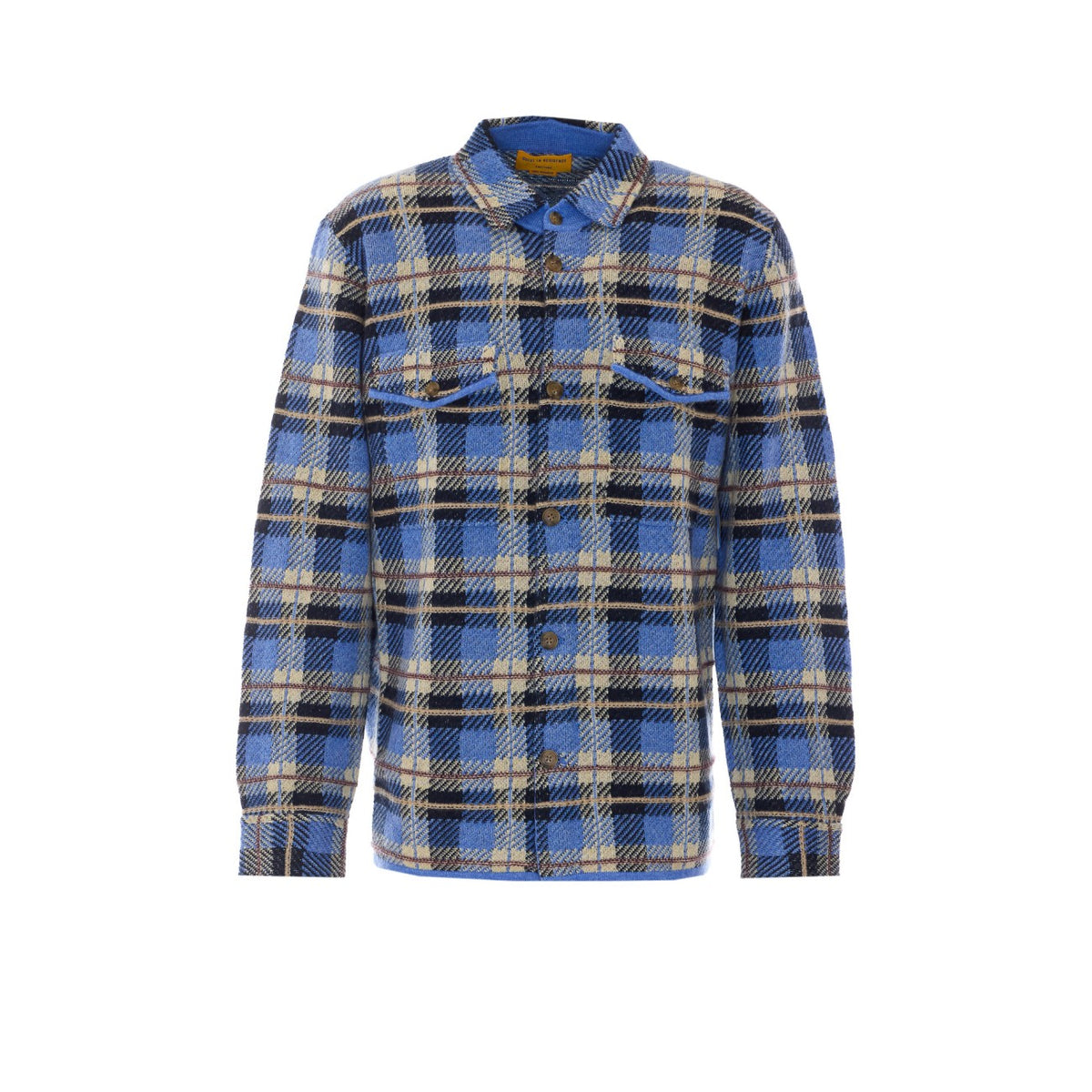 Guest In Residence Men Plaid Work Shirt