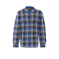 Guest In Residence Men Plaid Work Shirt