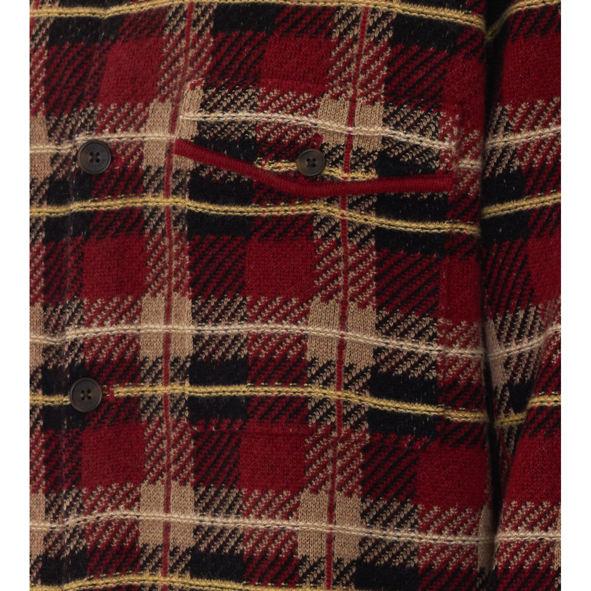 Guest in Residence Guest In Residence Men Plaid Work Shirt