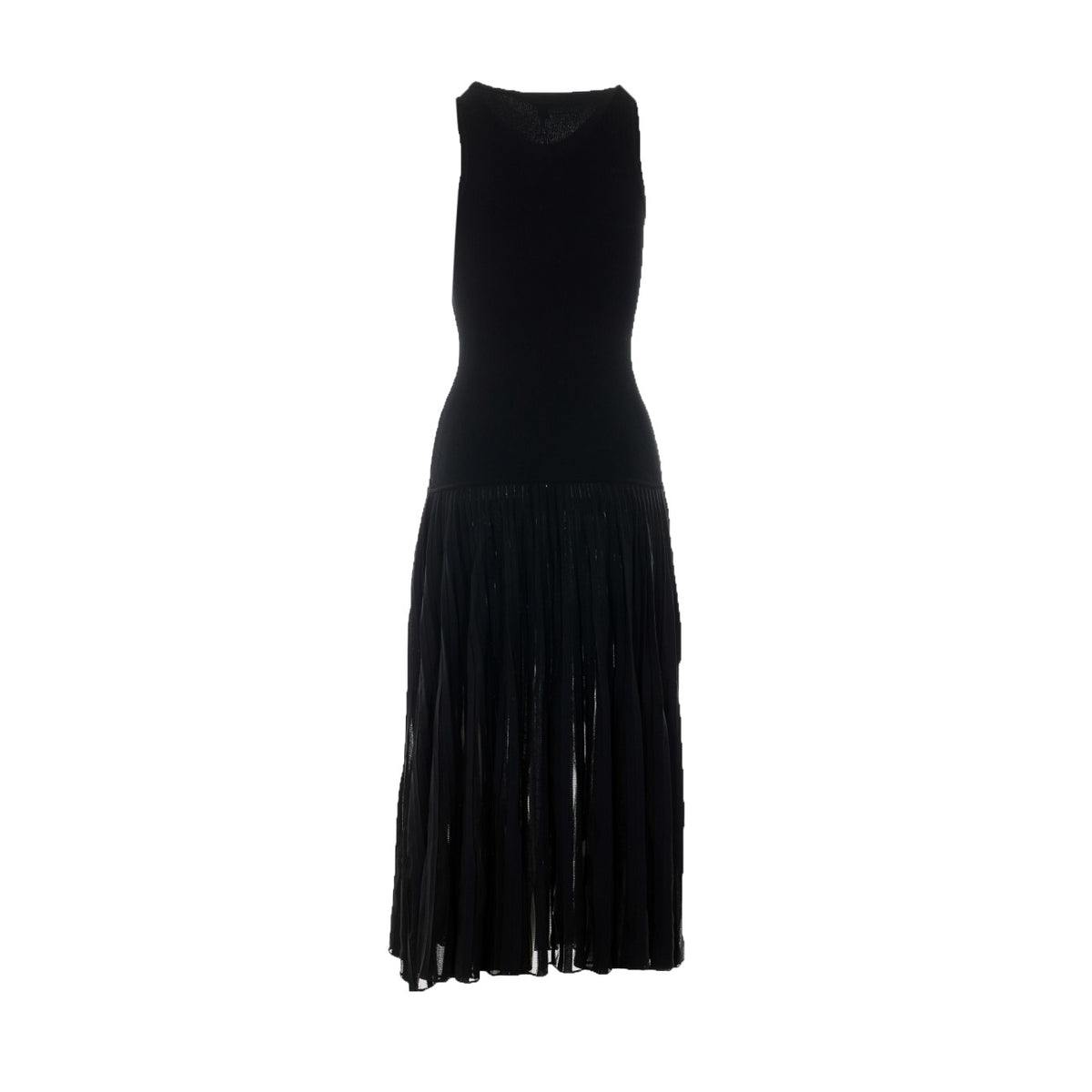 Alaia Alaia Women Pleated Sheer Dress