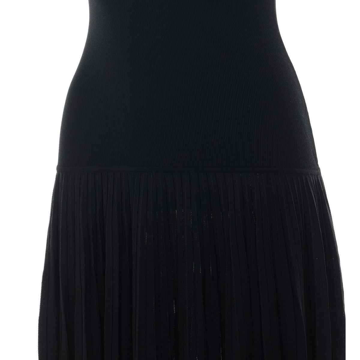 Alaia Alaia Women Pleated Sheer Dress