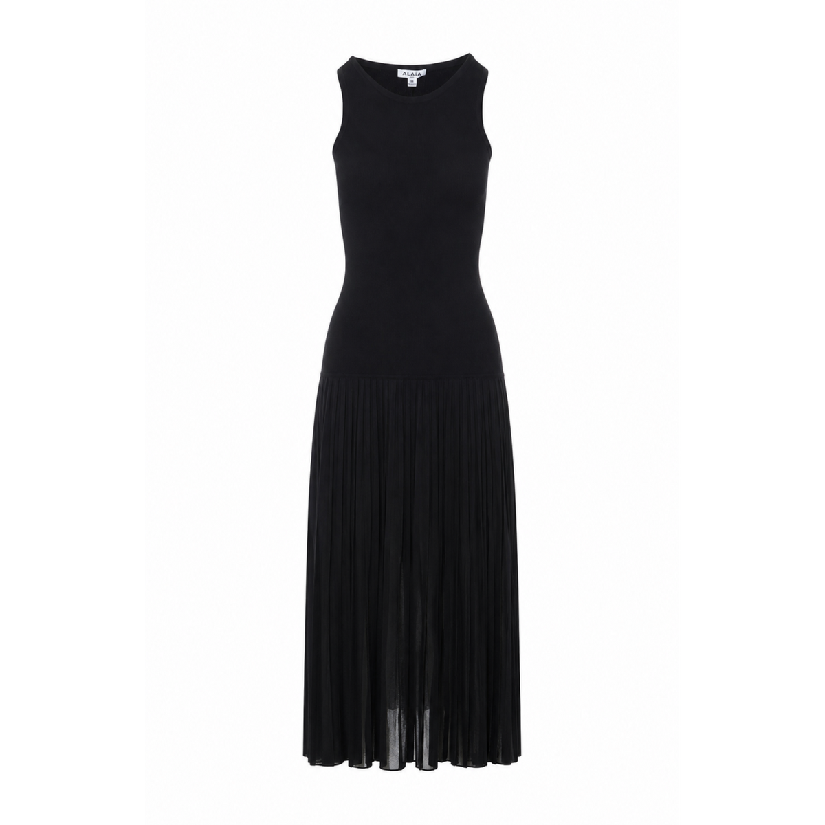 Alaia Alaia Women Pleated Sheer Dress