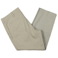 Mens Khaki Classic Fit Dress Pants