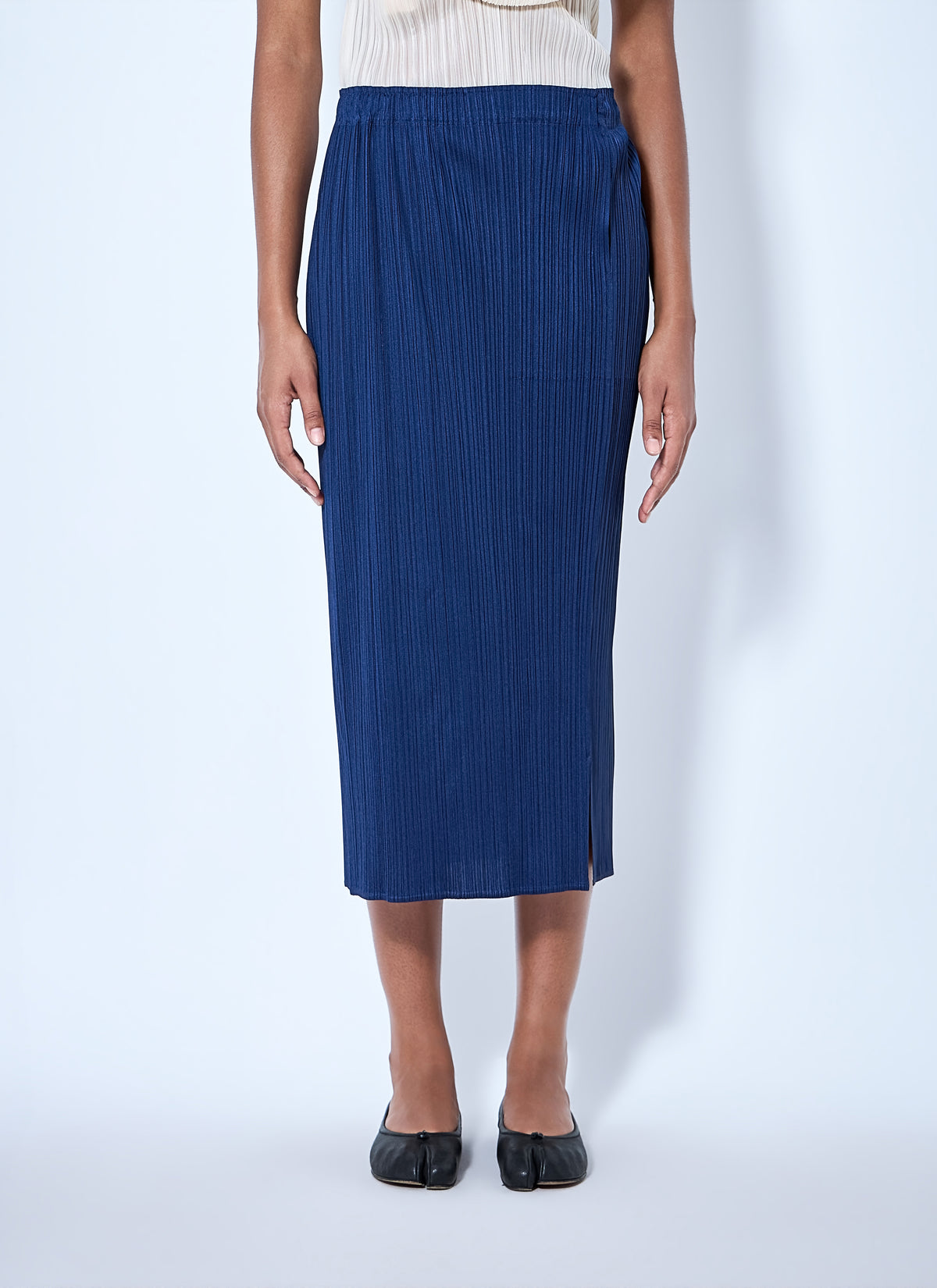 Pleats Please Issey Miyake Women May Midi Skirt