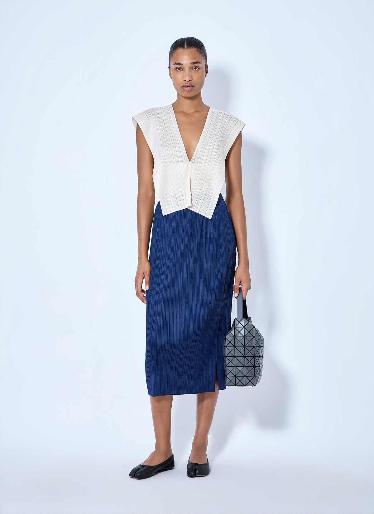 Pleats Please Issey Miyake Women May Midi Skirt