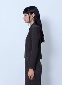 Pleats Please Issey Miyake Women August Pleated Jacket