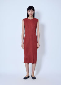 Pleats Please Issey Miyake Women September Pleated Midi Dress