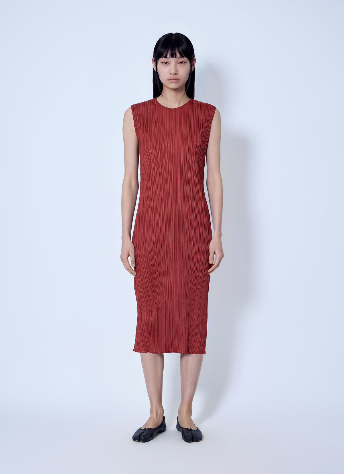 Pleats Please Issey Miyake Women September Pleated Midi Dress