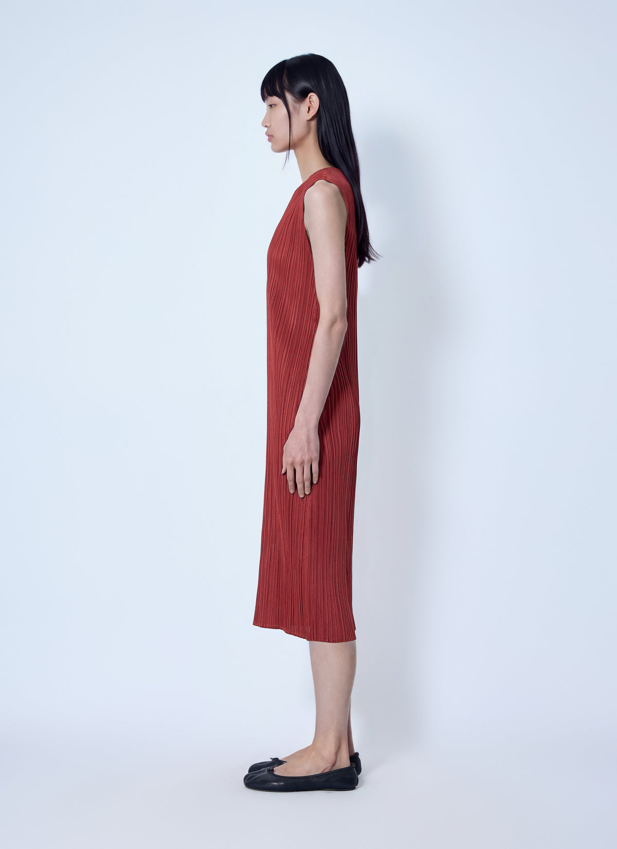 Pleats Please Issey Miyake Women September Pleated Midi Dress