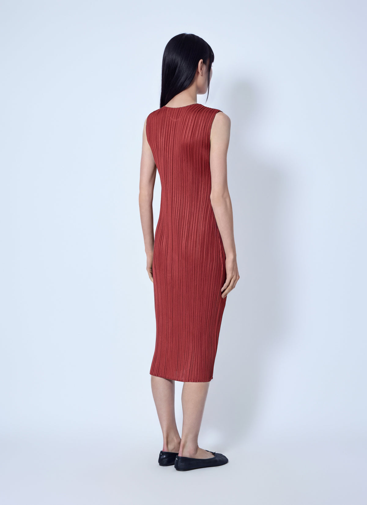 Pleats Please Issey Miyake Women September Pleated Midi Dress