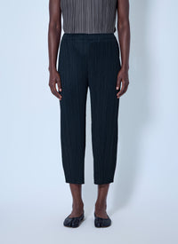 Pleats Please Issey Miyake Pleats Please Issey Miyake Women Pleated Cropped Trousers