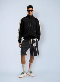Palm Angels Men Performance Zip-Up Track Jacket