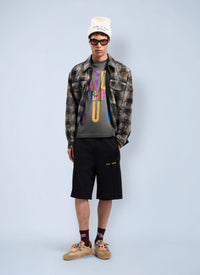 Palm Angels Men Classic Logo Track Shorts