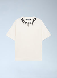 Palm Angels Men Curved Logo T-Shirt