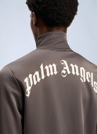 Palm Angels Palm Angels Men Back Curved Logo Track Jacket