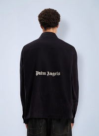 Palm Angels Men Classic Logo Corduroy Overshirt