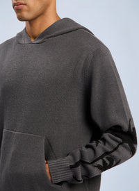 Palm Angels Men Back Palms Knit Hooded Sweatshirt