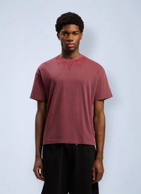 Palm Angels Men Neck Logo Regular T-Shirt