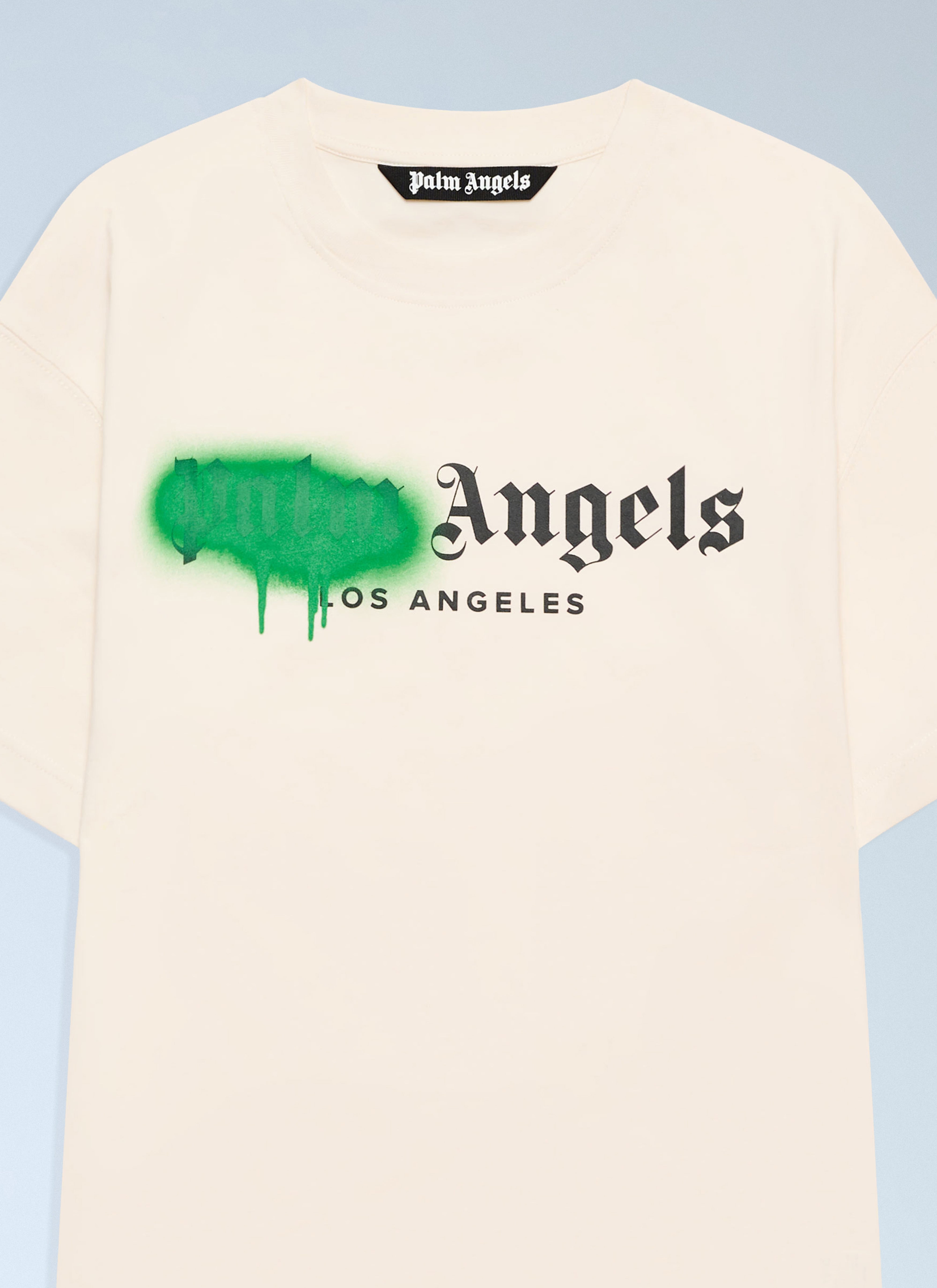 Palm Angels Malibu スプレーロゴ Tシャツ Palm Angels Men Spray La T-Shirt – Bluefly