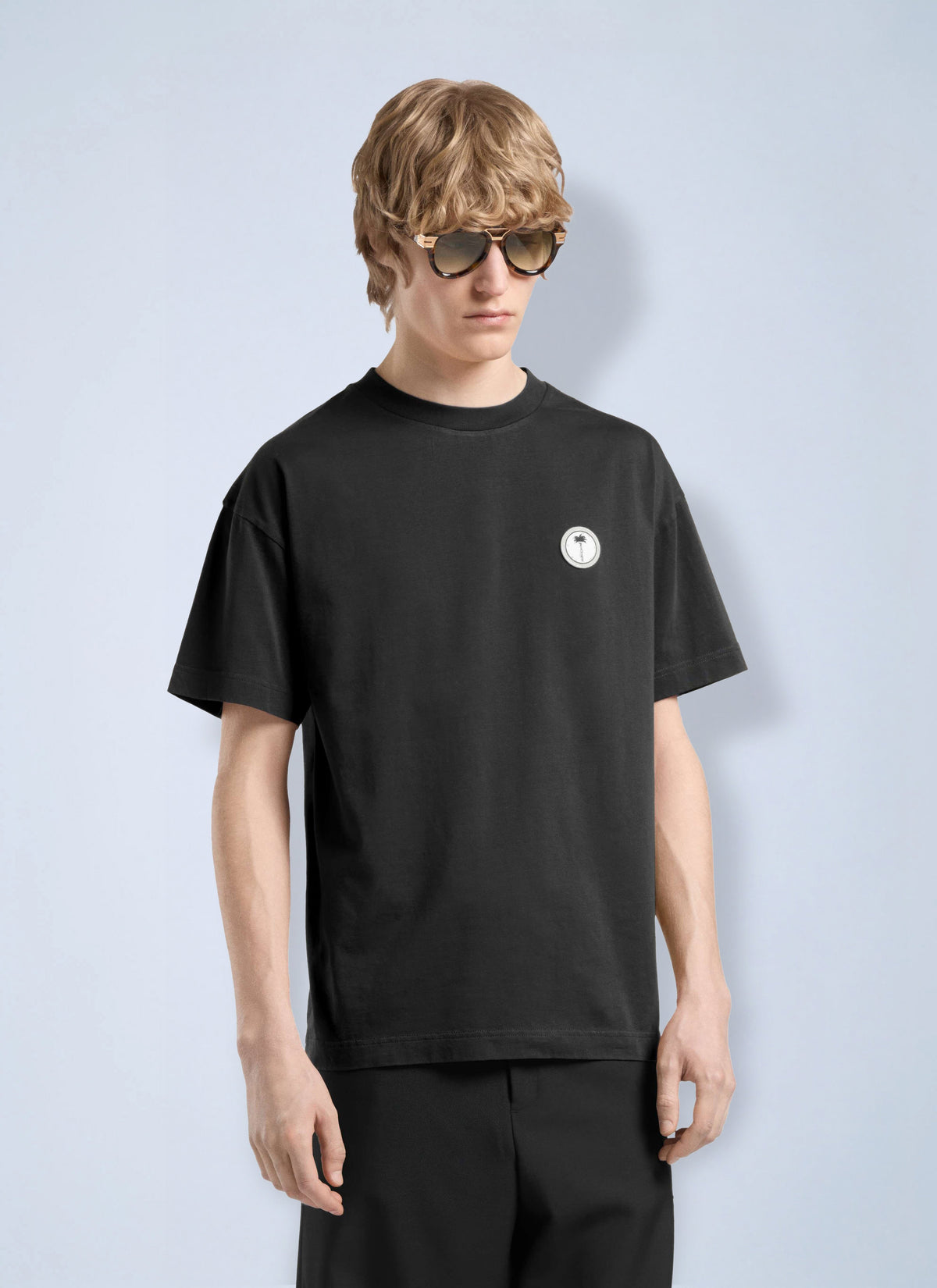 Palm Angels Men Palm Tree Regular Tee