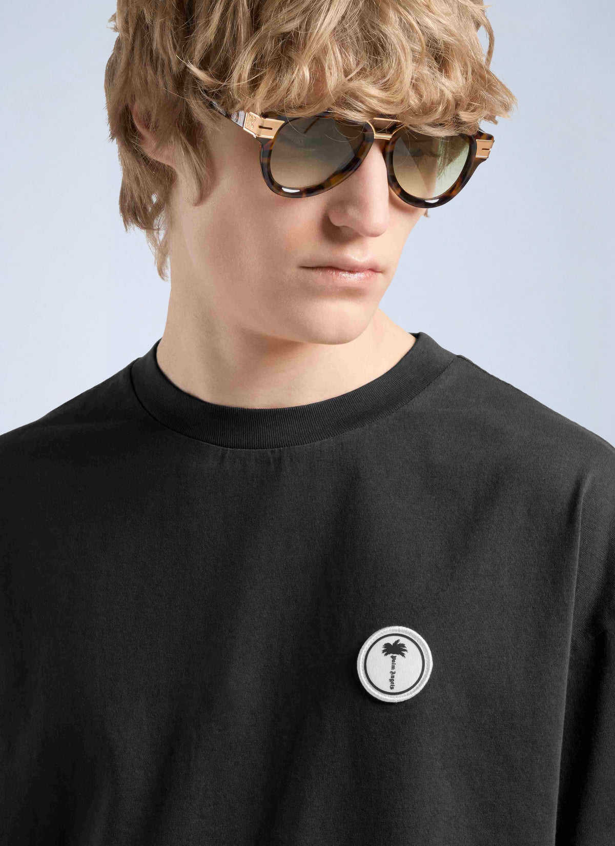 Palm Angels Men Palm Tree Regular Tee