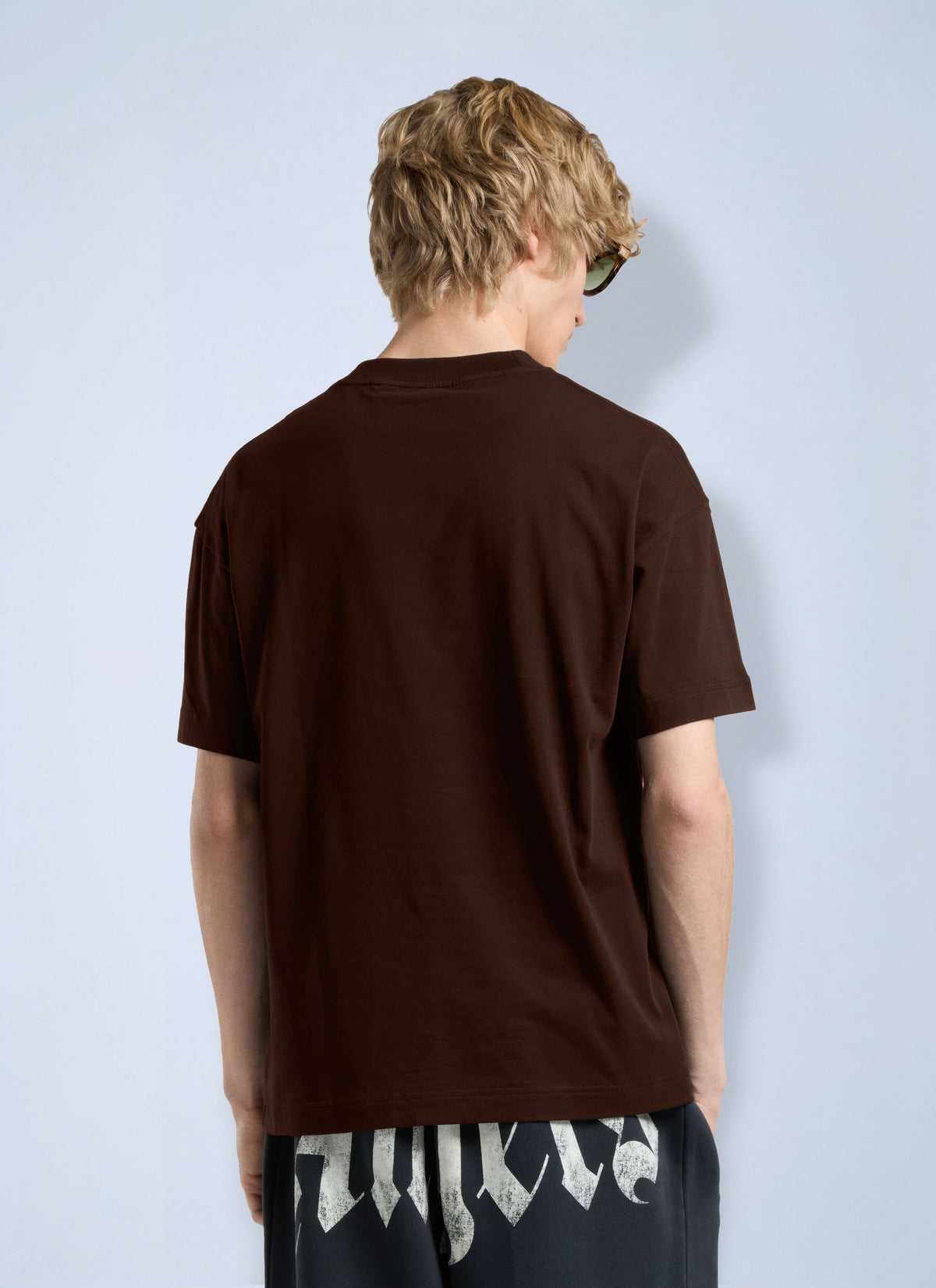 Palm Angels Palm Angels Men Brushed Palm Tree Regular Tee