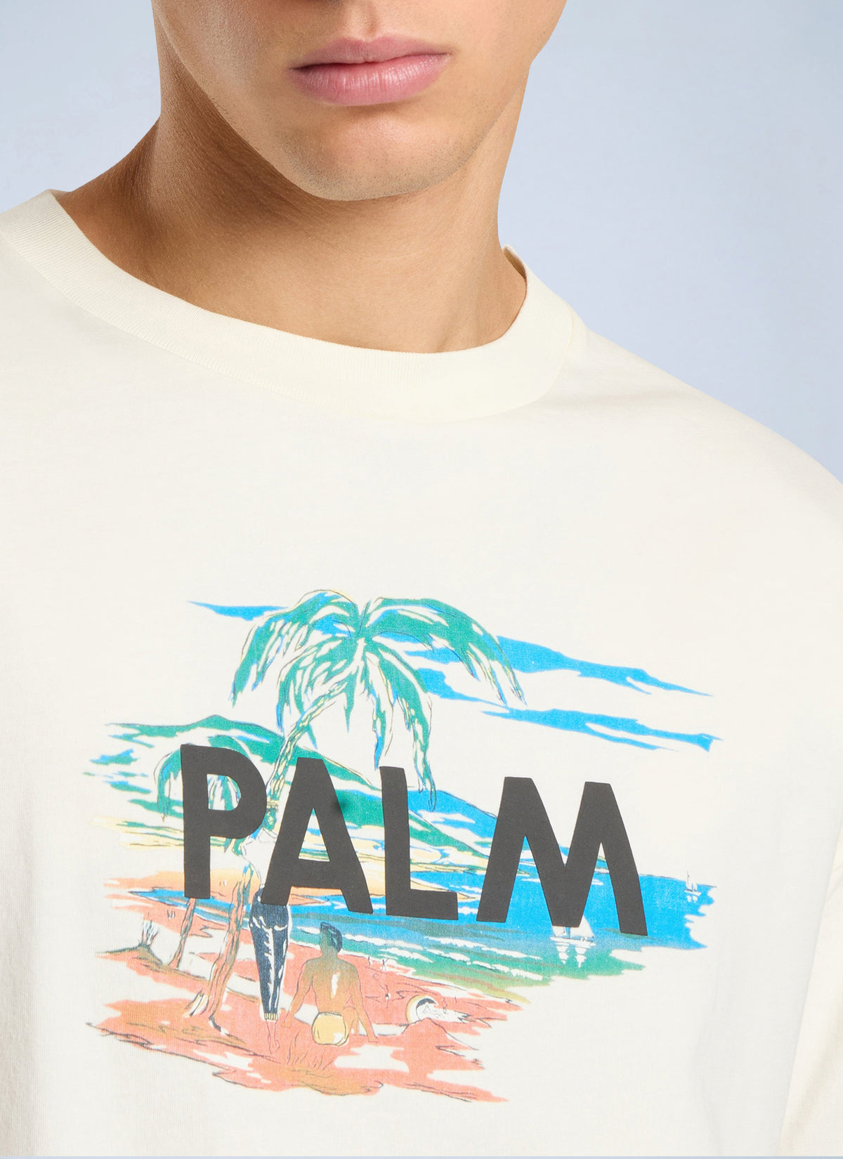 Palm Angels Palm Angels Men Palm Island Regular T-Shirt