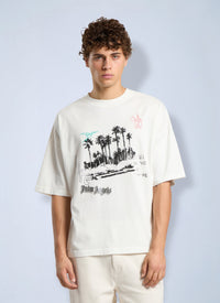 Palm Angels Men Palm Life Loose T-Shirt